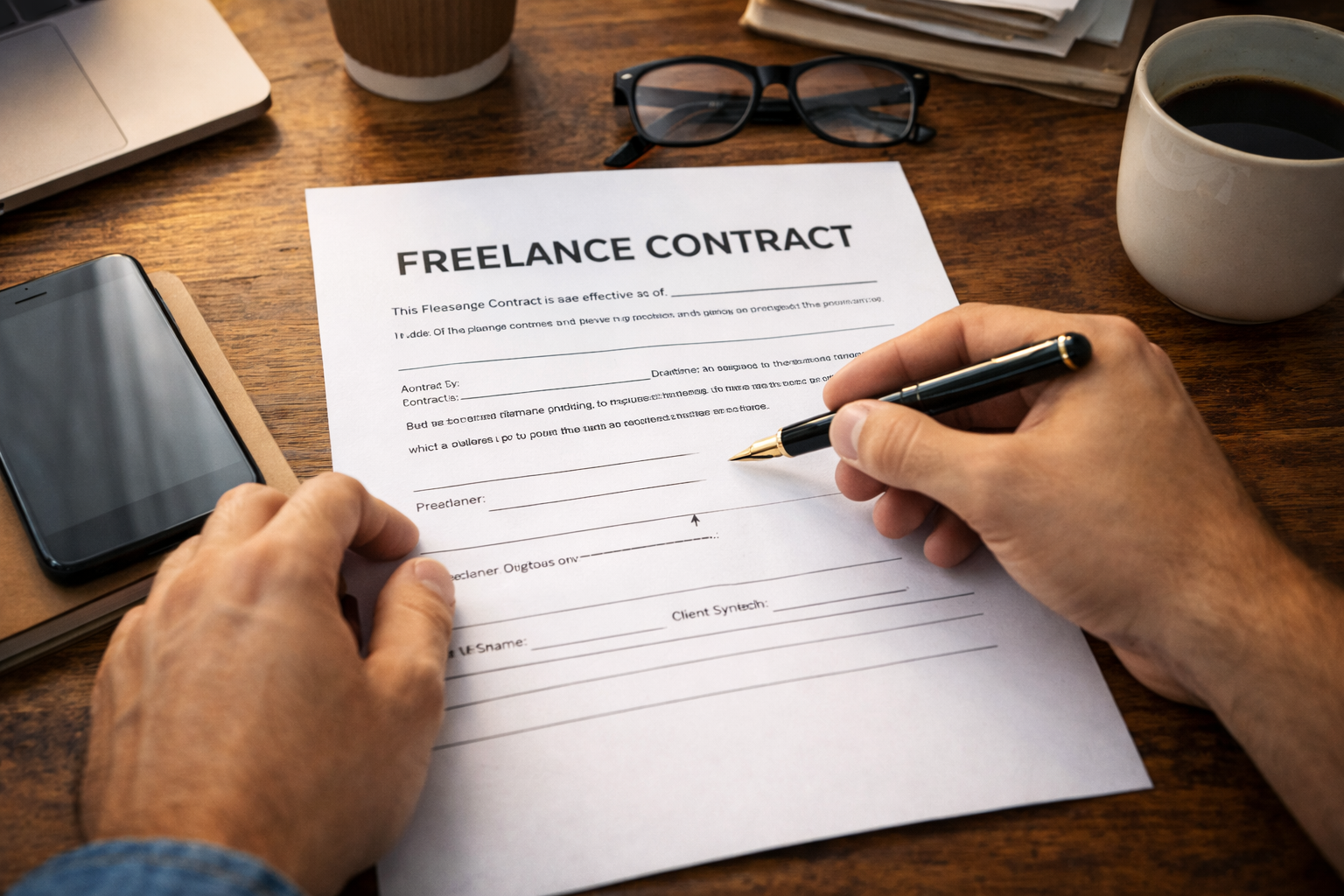 Contrato de Freelance: Qué Incluir